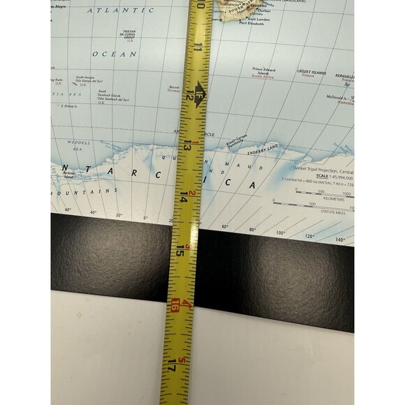 National Geographic World Contemporary Wall Map Compact 23.25 x 16 in Art Print - Picture 5 of 6